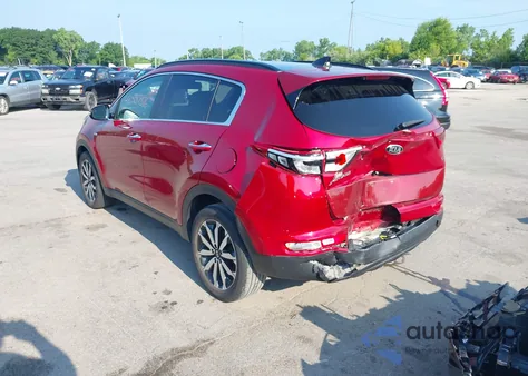 2019 Kia Sportage Ex из США, поврежденный, VIN KNDPNCAC4K7503812